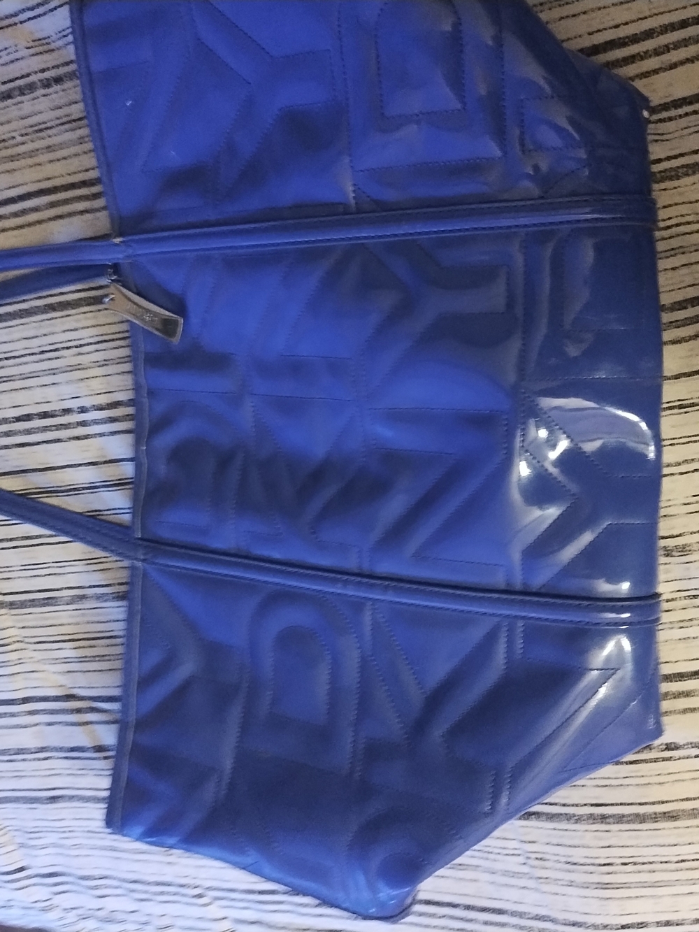 Blue DKNY Women's Tote Bag by